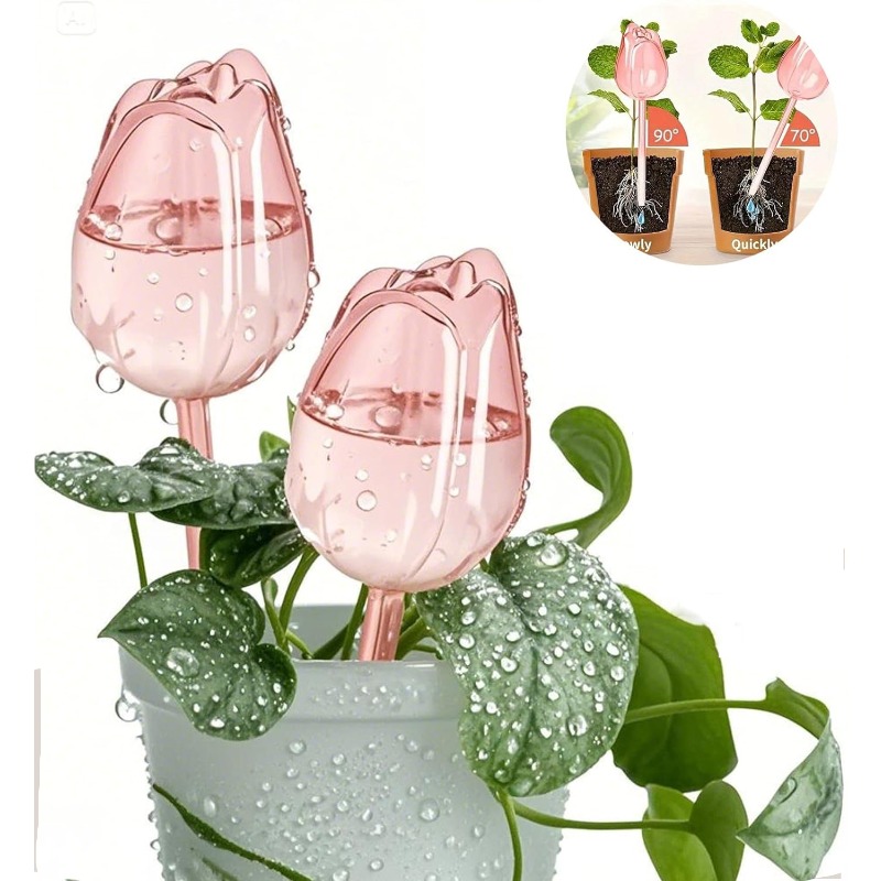 ลูกบอลรดน้ำต้นทิวลิปสีชมพู ลูก - Plant Sensor บทวิจารณ์และราคา