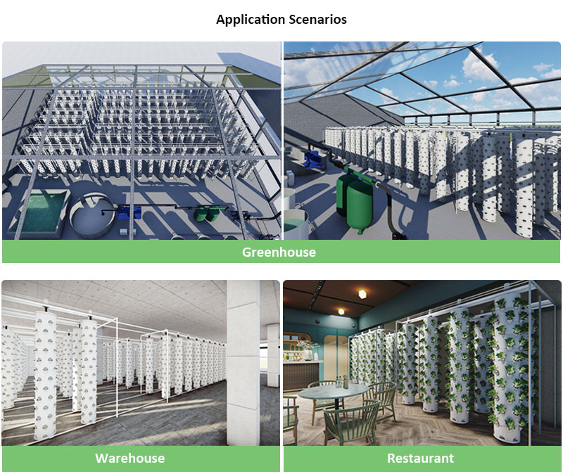 ระบบปลูกพืชแบบไฮโดรโปนิกส์แบบแ - Hydroponic Tower บทวิจารณ์และราคา