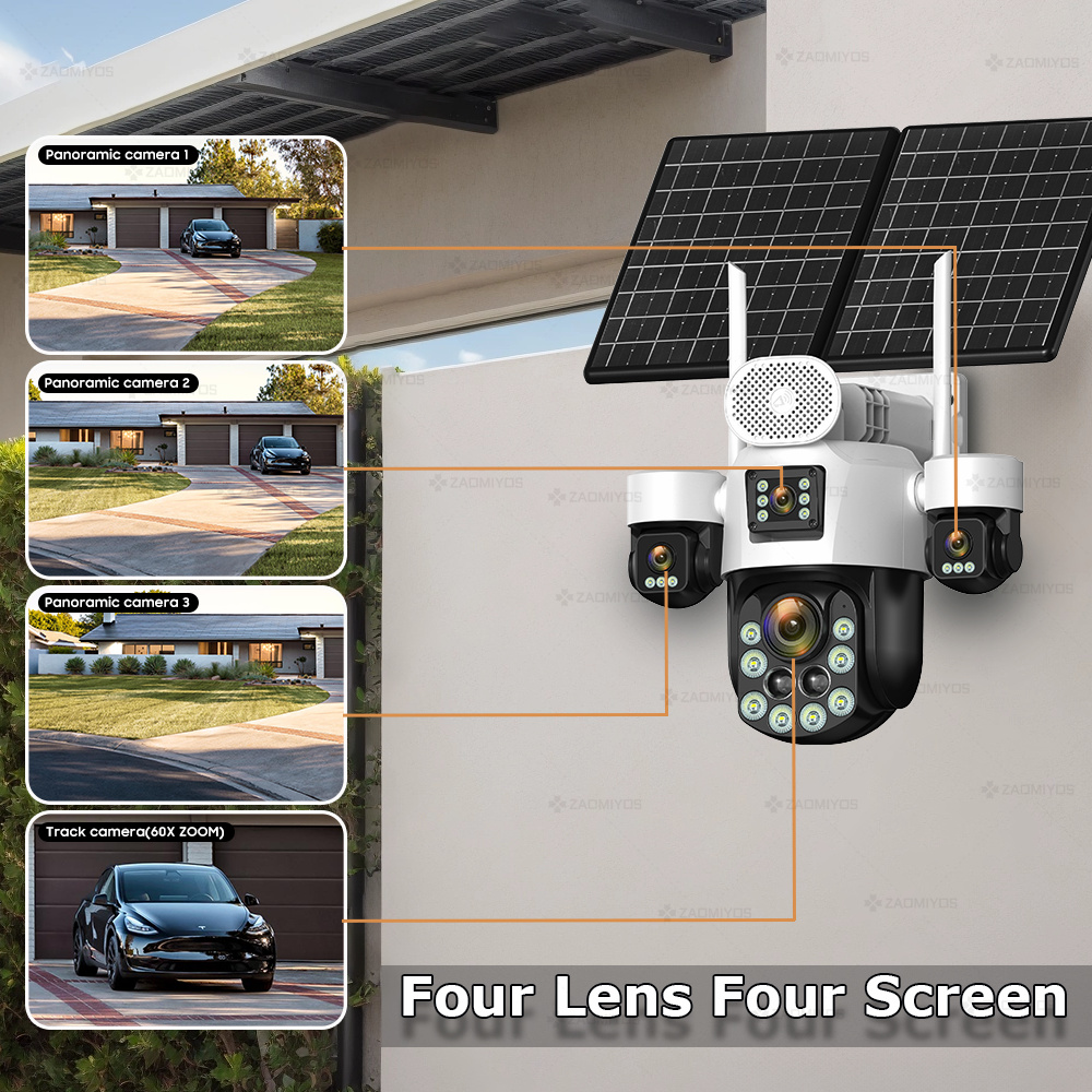 4 เลนส์ กล้องวงจรปิดภายนอกอาคา - Garden Camera บทวิจารณ์และราคา