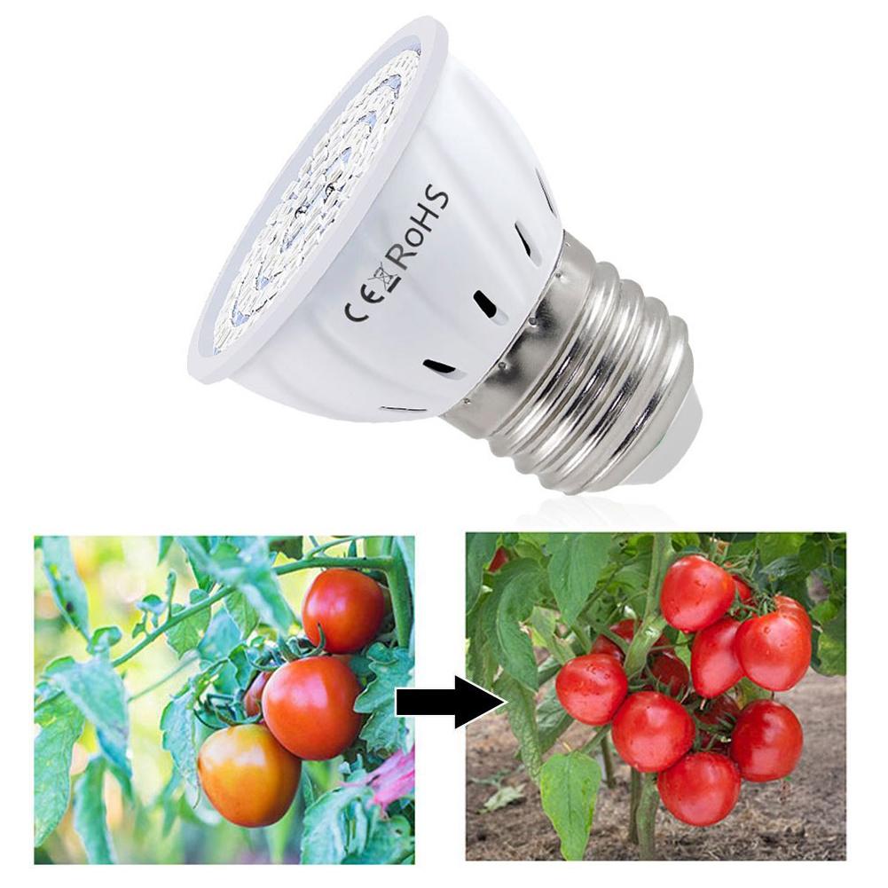 หลอดไฟ LED สำหรับปลูกต้นไม้ E2 - Plant Grow Light Full Spectrum บทวิจารณ์และราคา