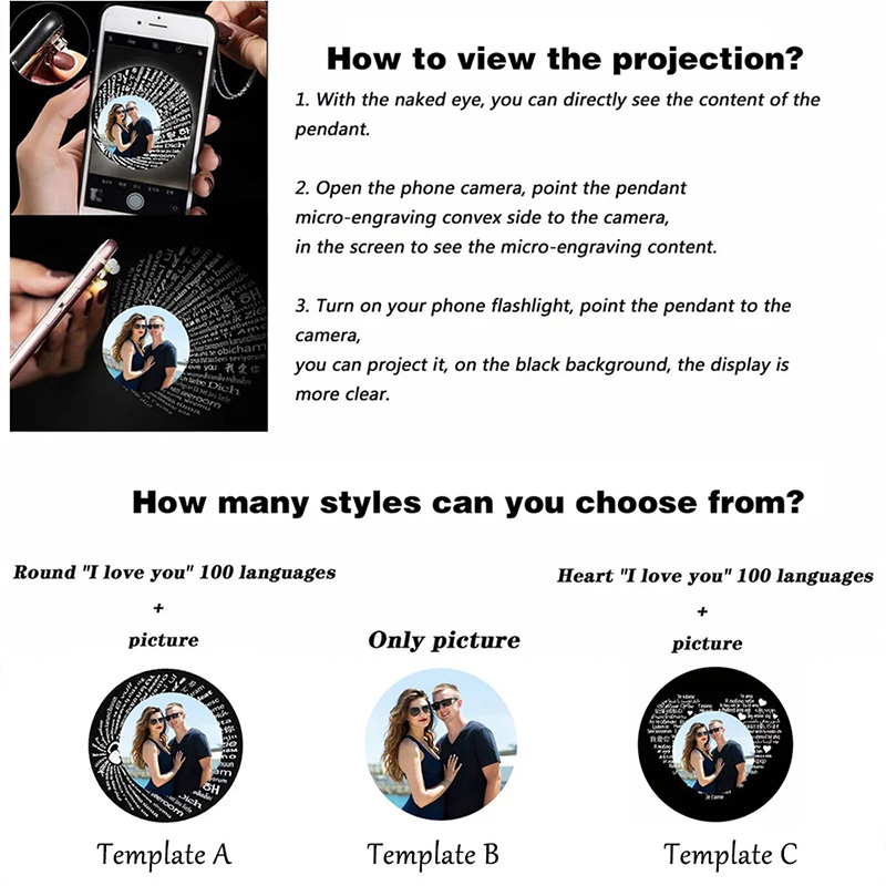 CUSTOM Photo สร้อยคอภาพโปรเจคเ - Plant Sensor บทวิจารณ์และราคา