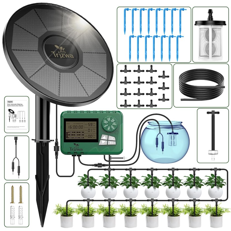 อุปกรณ์ชลประทานพลังงานแสงอาทิต - Plant Sensor บทวิจารณ์และราคา