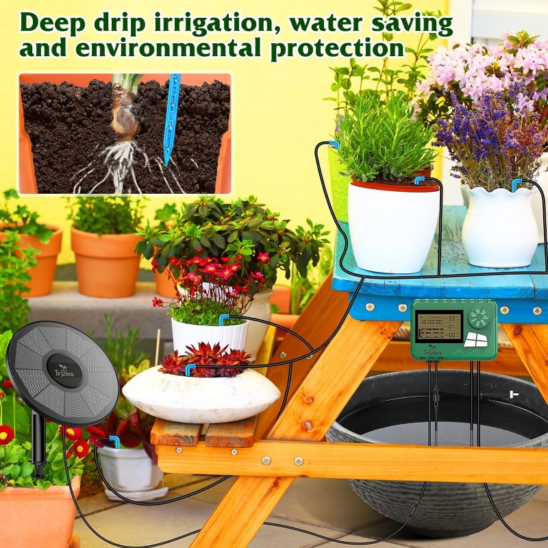 อุปกรณ์ชลประทานพลังงานแสงอาทิต - Plant Sensor บทวิจารณ์และราคา