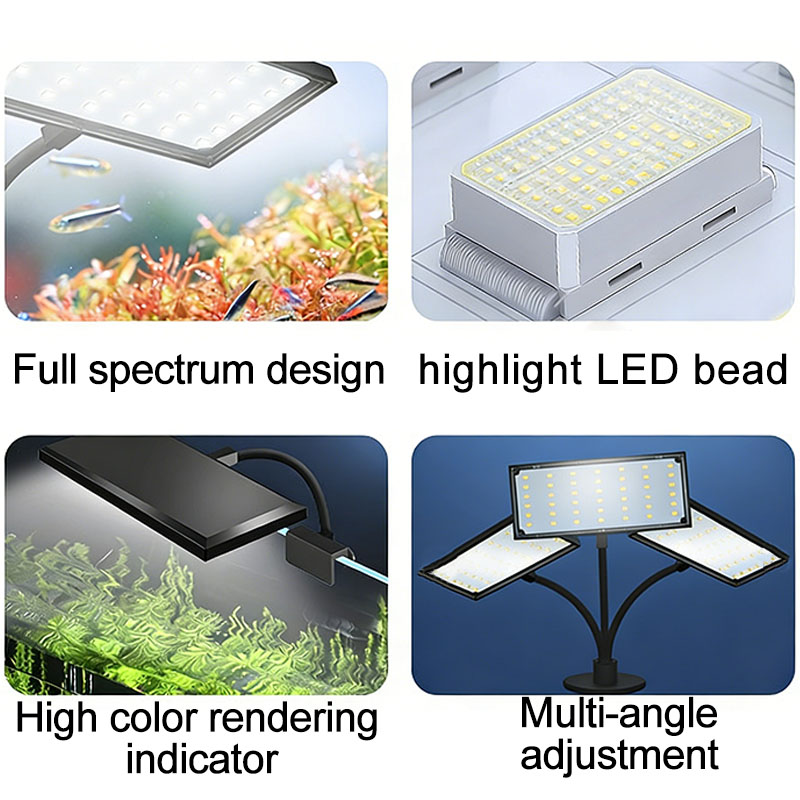 ไฟ LED สเปกตรัมเต็มสำหรับตู้ปล - Plant Grow Light Full Spectrum บทวิจารณ์และราคา