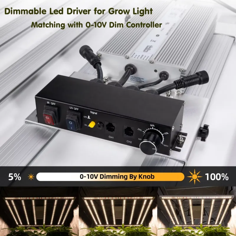 ไดรเวอร์ไฟปลูกต้นไม้ 600W Inve - Grow Light Led บทวิจารณ์และราคา