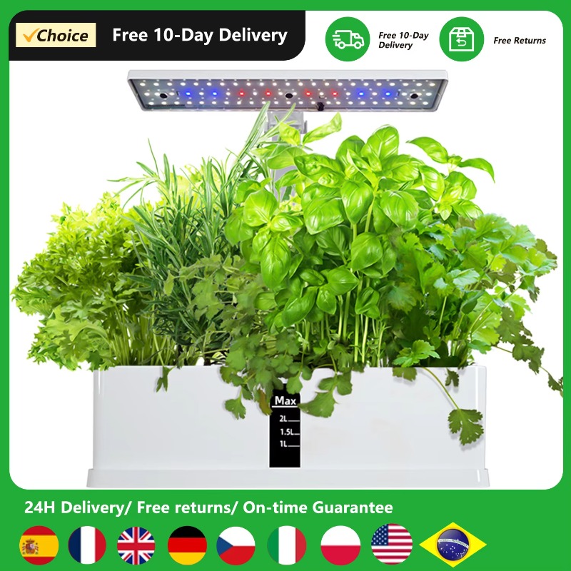 ระบบปลูกพืชไฮโดรโพนิกส์อัจฉริย - Grow Light Led บทวิจารณ์และราคา
