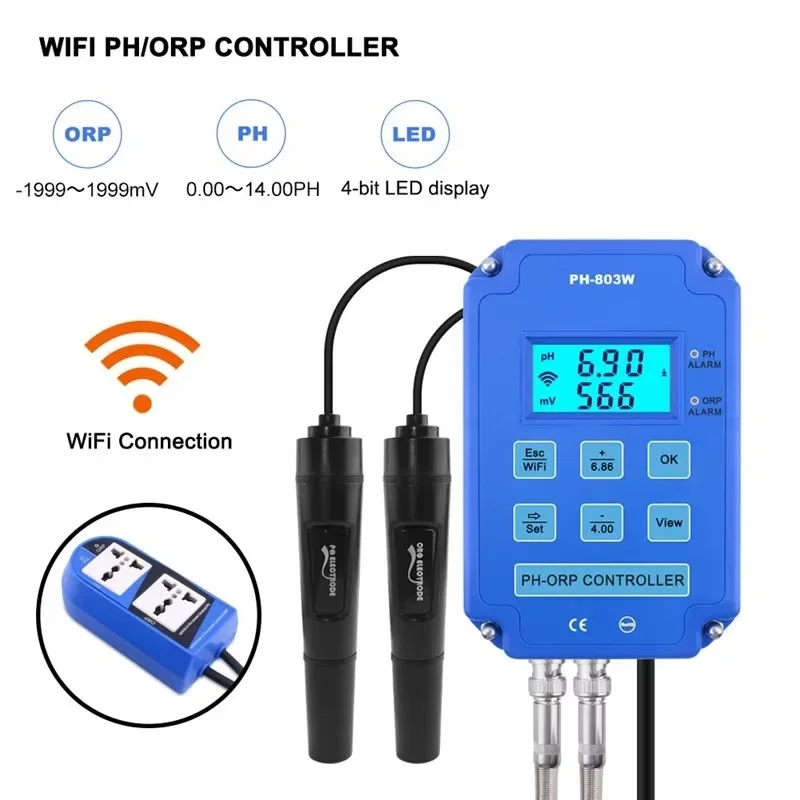 PH-803 ตัวควบคุมค่า pH และ ORP - Plant Monitor บทวิจารณ์และราคา