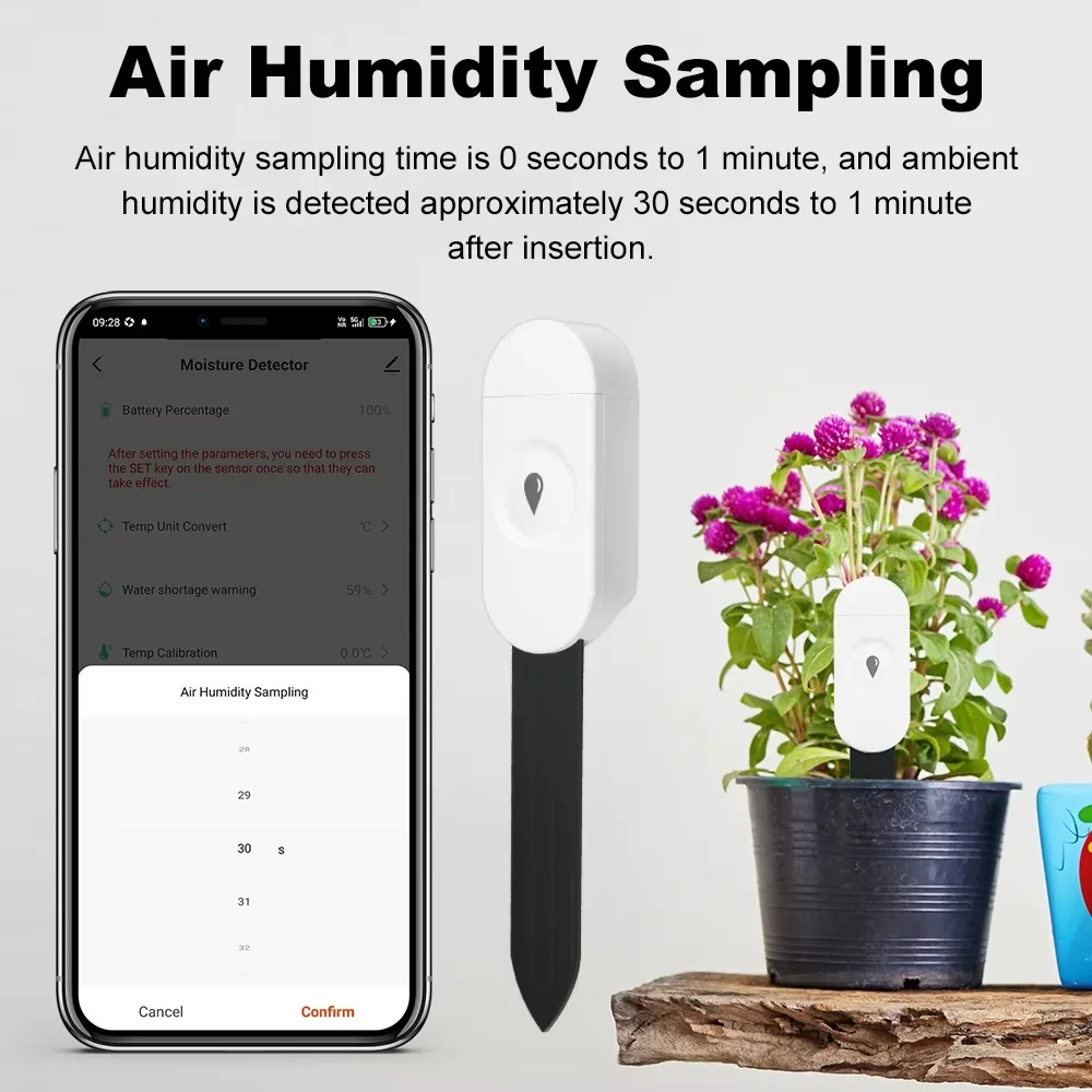 เครื่องวัดสภาพต้นไม้ Zigbee อั - Plant Monitor บทวิจารณ์และราคา