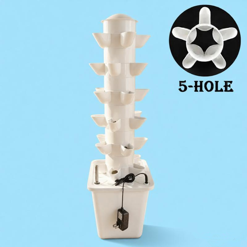 ชุดอุปกรณ์ระบบปลูกพืชไร้ดินแบบ - Hydroponic Tower บทวิจารณ์และราคา