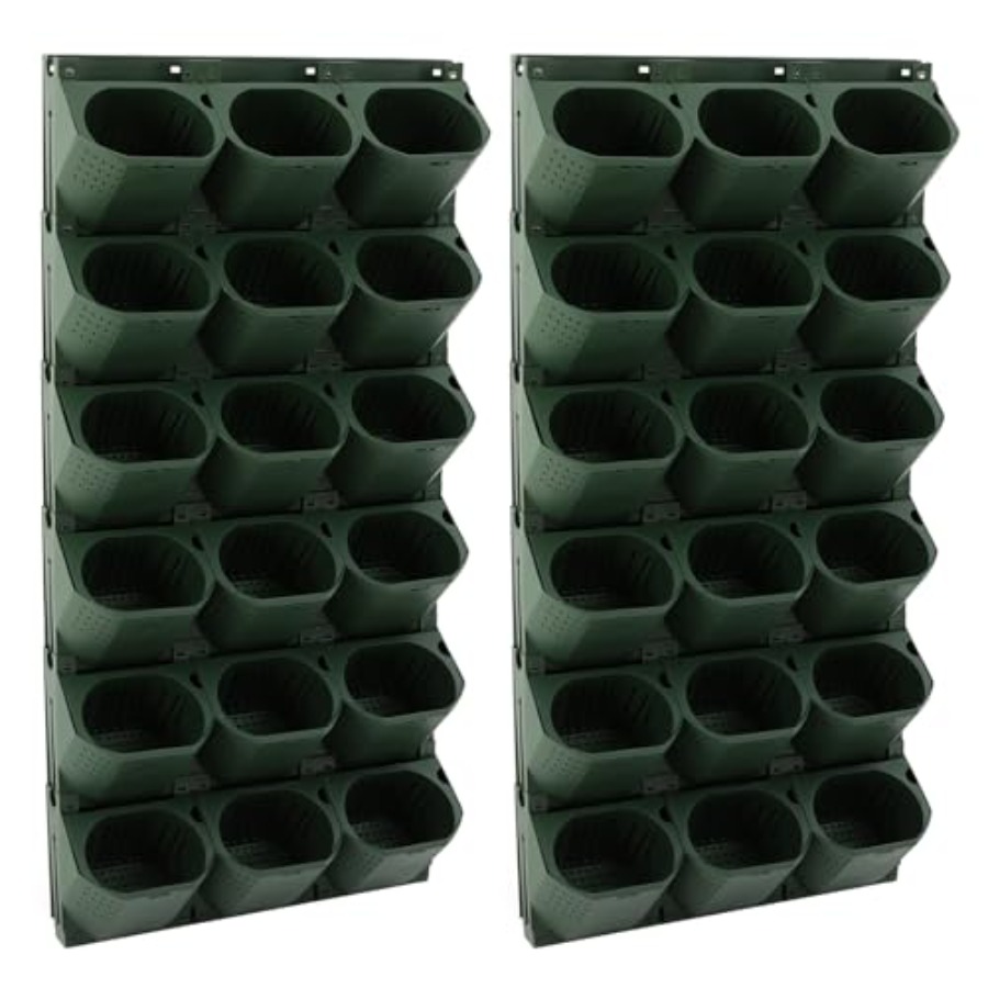 กระถางปลูกต้นไม้แบบติดผนัง 36  - Self Watering Planter บทวิจารณ์และราคา
