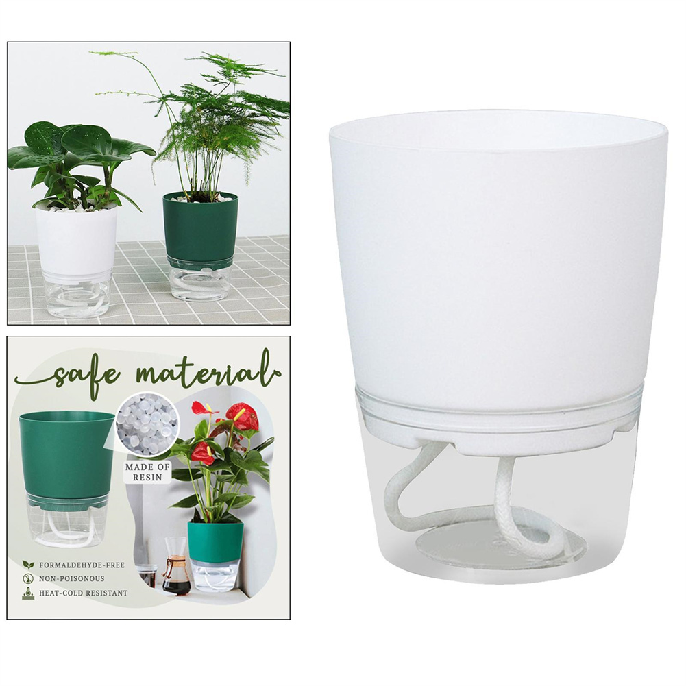 กระถางดอกไม้พลาสติกใสสองชั้นพร - Hydroponic Grow Pod บทวิจารณ์และราคา