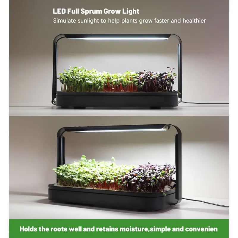 ถาดปลูกผักไฮโดรโพนิกสำหรับปลูก - Smart Garden Kit บทวิจารณ์และราคา