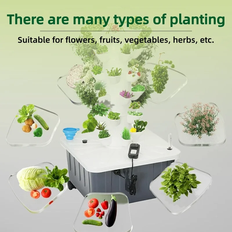 ระบบปลูกพืชไร้ดินอัจฉริยะแบบหอ - Hydroponic Tower บทวิจารณ์และราคา