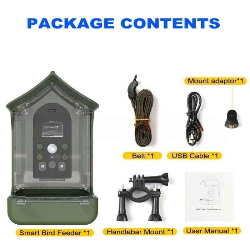 กล้องติดตามสัตว์ป่ากลางแจ้งกัน - Garden Camera บทวิจารณ์และราคา